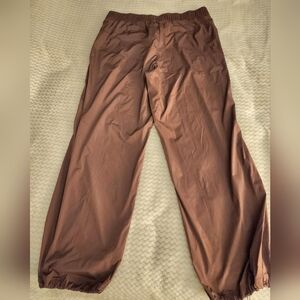 Athleta Womens twilight purple Jogger Pants, elastic waist, Sz Large